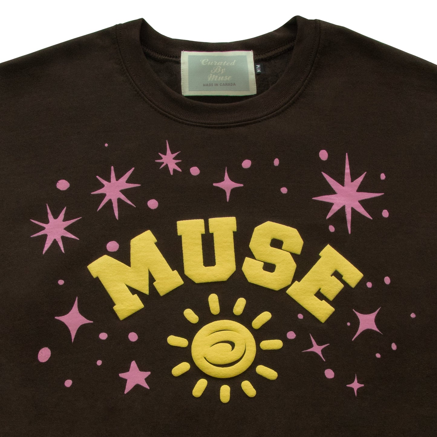 Solar x Muse Brown Crewneck