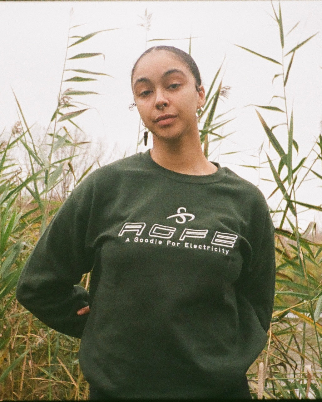 AGFE Forest Green Crewneck